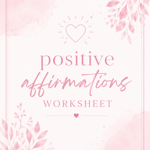 affirmations workshet